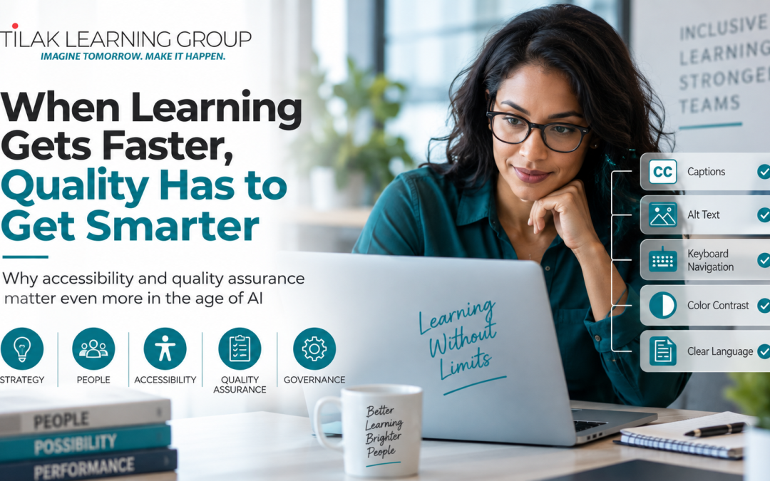 When Learning Gets Faster, Quality Has to Get Smarter